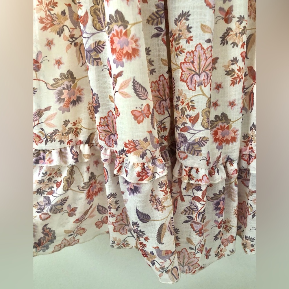 Secret Mission by Supernatural Greenport Dress Pink Floral Size M Eco Friendly - Picture 4 of 7